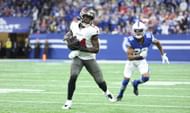 Godwin (in white) won't be available for the Buccaneers on Sunday (Photo: Getty)